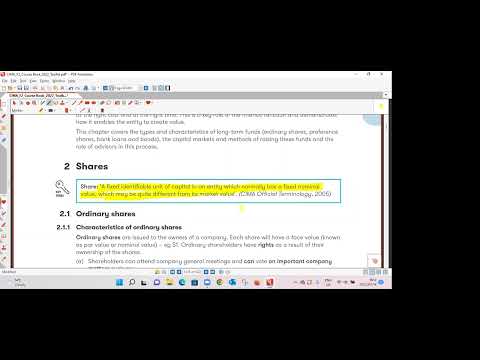 Introduction to CIMA F2 - IBTC Sample Lecture
