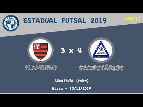 FLAMENGO 3 x 4 SECURITÁRIOS - Estadual Futsal 2019 (Sub 12)