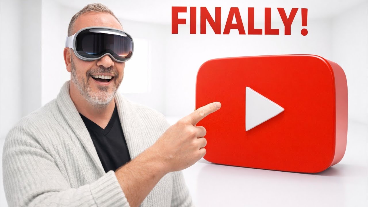 Finally! YouTube on Apple Vision Pro (Spatial Mode is Insane!)