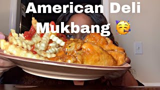 American Deli WING Mukbang *EATING SHOW*