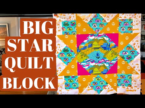 Big Star Quilt Block!