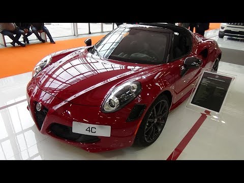 2018 Alfa Romeo 4C Spider 1750 TBI 240 - Exterior and Interior - Bologna Motor Show 2017