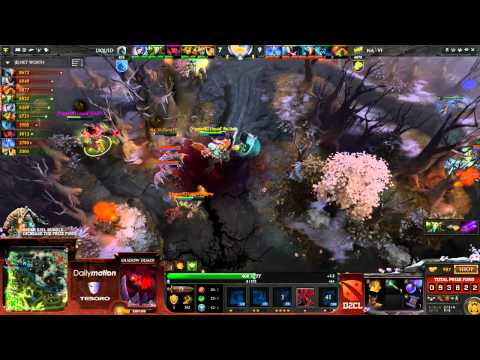 Na'Vi vs Team Liquid Game 3 DOTA 2 Champions League Capitalist & Ayesee