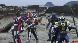 Download lagu Kamen Rider Den-O & Decade Neo Generations The Onigashima Warship Fight Scene Part 2 mp3