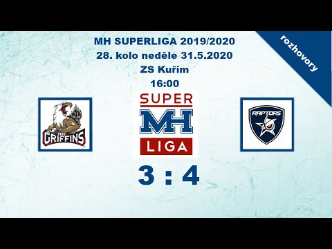 MH SUPERLIGA 28. kolo 2019/2020 Griffins vs Raptors 3:4 - rozhovory