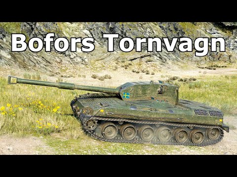 World of Tanks Bofors Tornvagn - 4 Kills 5,7K Damage - NEW TANK