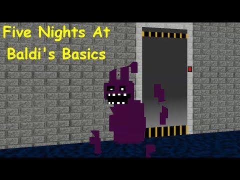 Five Nights At Baldi's Basics Mod