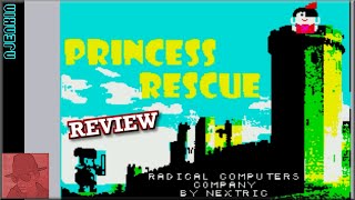 Princess Rescue : Homebrew from 2021 - on the ZX Spectrum 48K !! with Commentary