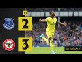 Everton 2-3 Brentford | 9 man Everton STUNG by the Bees! | Premier League Highlights