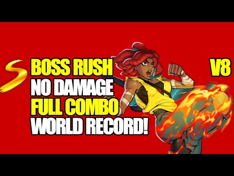 Streets of Rage 4 - Cherry Boss Rush FULL COMBO WR V8 DLC Update
