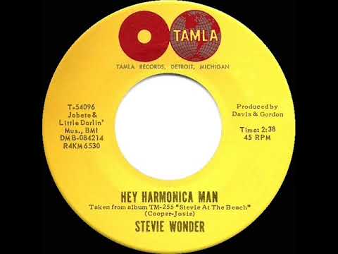 1964 HITS ARCHIVE: Hey Harmonica Man - Stevie Wonder