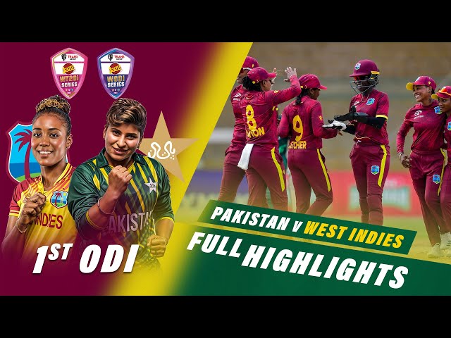 Full Highlights | Pakistan Women vs West Indies Women | 1st ODI 2024 | PCB | M2F2U