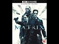 Opening To The Matrix UK 4K UHD Blu Ray 2018