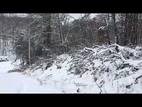 01-31-2021- Roanoke Area VA Snowstorm Pretreat to Half a Foot