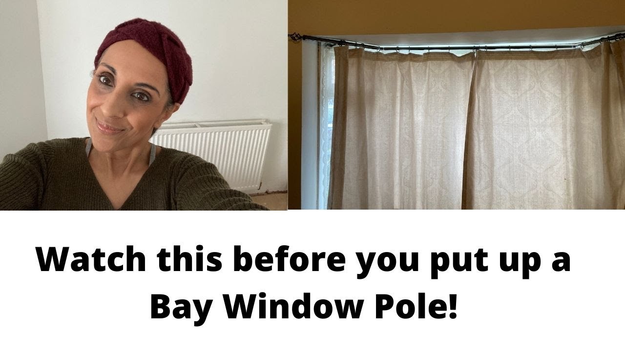 Watch video All you need to know to hang up a Bay Window Pole! Now All you need to know to hang up a Bay Window Pole!