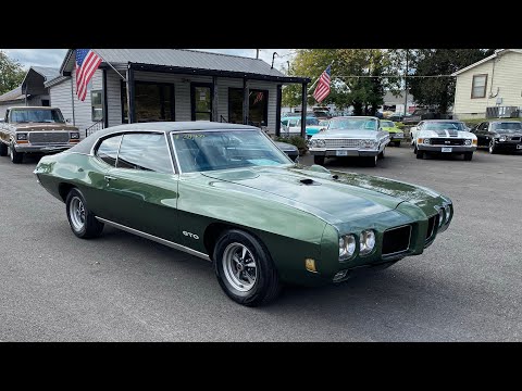 Test Drive 1970 Pontiac GTO SOLD $39,900 Maple Motors #1347