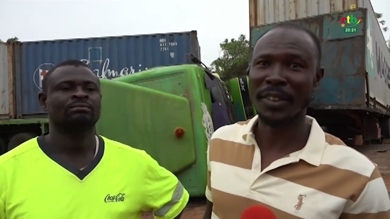 Un accident s’est produit sur la RN1 vers Bobo-Dioulasso causant une perturbation de la circulation