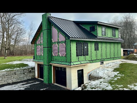 Installing Windows and Doors on a House Addition - House Build #20