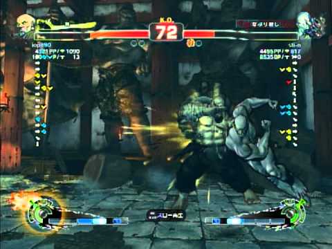 SSF4 AE iop 890（gouken）vs sti n（seth）