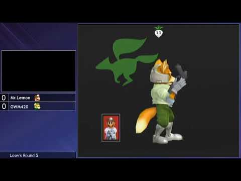 MMOM 154 SSBM - Mr.Lemon (Doctor Mario) Vs. GWM420 (Fox) - Losers Round 5