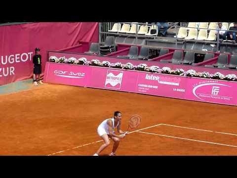 Open de Cagnes 2013 : Virginie Razzano vs Alexandra Cadantu