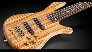 Video thumbnail for Warwick Custom Shop Masterbuilt - Streamer Stage II 5-String - 1" Zebrano Bodywood  #16 3154 by Framus & Warwick