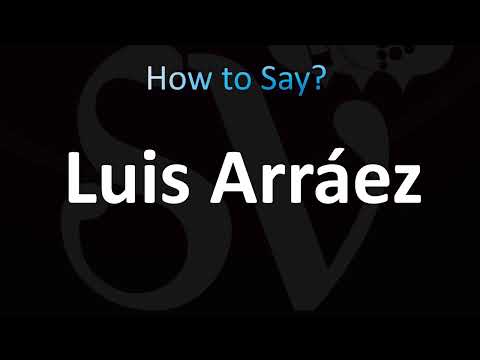 How to Pronounce Luis Arraez (Correctly!)