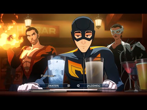 Throw Water at Flambae Vs Alcohol + All Roasts (All Dialogue Options) - Dispatch