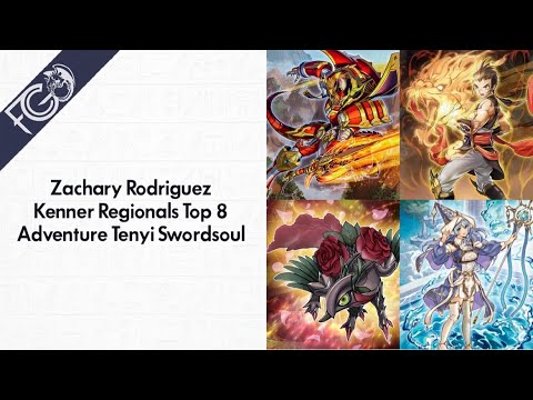 Yu-Gi-Oh! Top 8 - Kenner Regionals - Adventure Tenyi Swordsoul