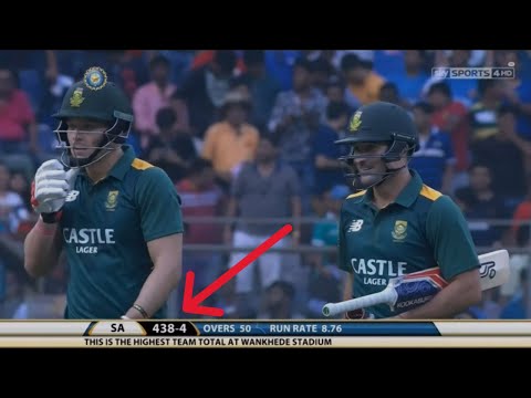India V South Africa 2015 5th ODI Mumbai | AB, De Kock & Faf Carnage SA Smash 438 | The Decider !