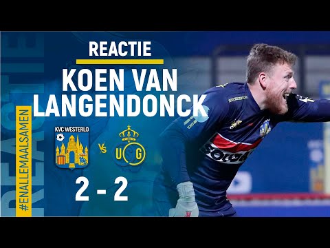 KVC Westerlo - Union S.G. (2-2)  · Reaction Koen Van Langendonck