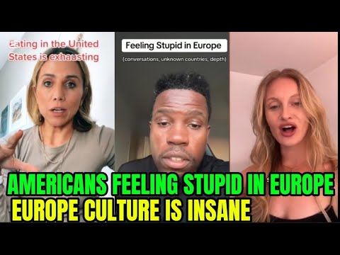 MAGA AMERICANS EXPERIENCE EUROPE FOR THE FIRST TIME.. TOTAL CULTURE SHOCK