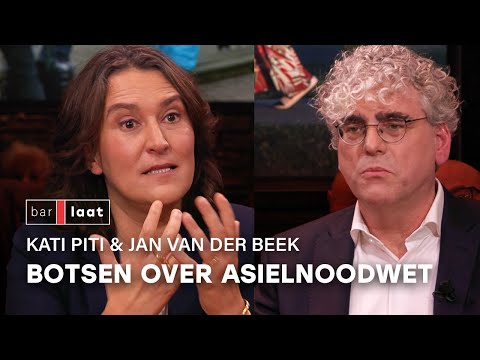ASIELNOODWET? Kamerlid KATI PIRI  botst met wiskundige JAN VAN DE BEEK | Bar Laat