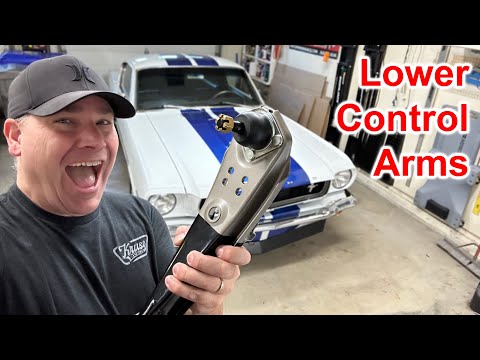 How to replace the Lower Control Arm - Classic Mustang