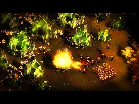 Giant, Zombie Infected VILLA OF TERROR! | They Are Billions Campaign Mode Lets Play Ep 11 Video