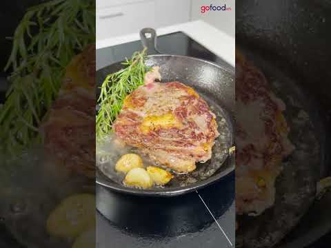 Tư làm Beefsteak tại gia ngon hấp dẫn #gofood #beefsteak #steak #xuhuong