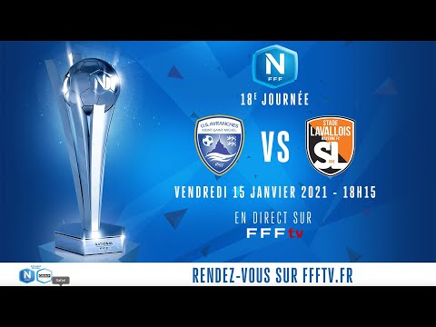 J18 : US Avranches MSM - Stade Lavallois en direct (18h15) I National FFF 2020-2021
