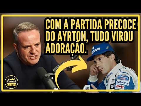 Barrichello sentiu o peso de não ser o Senna?