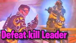 [Apex Legends] Defeat Kill Leader and We are the Champion!