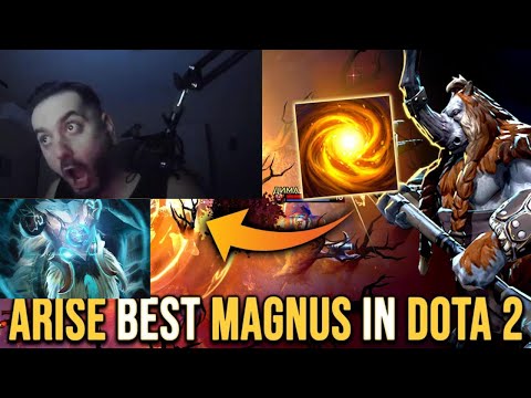 Ar1se Magnus Christmas Legendary Plays Earthshaker And Mirana Pog Dota 2 Highlights !!