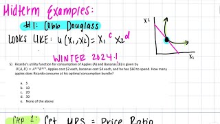 Econ 10A Midterm 1 Review with Practice Questions
