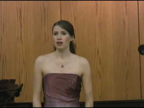 Kelsey Popovich, soprano: O! quante volte by Bellini