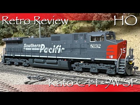 Retro Review Kato HO C44-9W  Locomotive - Southern Pacific SP