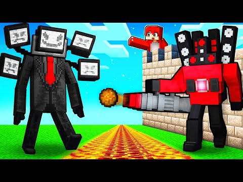 MUTANTEN TV MAN vs SICHERSTE LAUTSPRECHER BASE! (MINECRAFT)