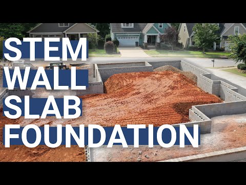 Stem Wall Slab Foundations | The HOW and WHY