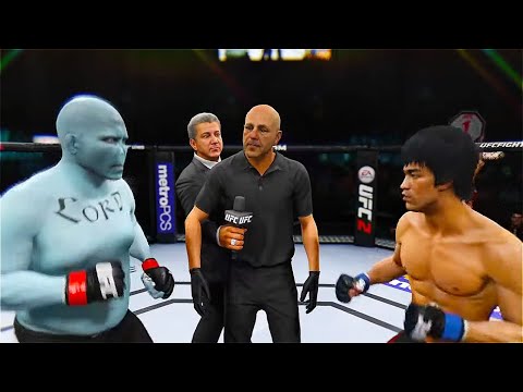 Fat Voldemort vs. Bruce Lee (EA sports UFC 2)