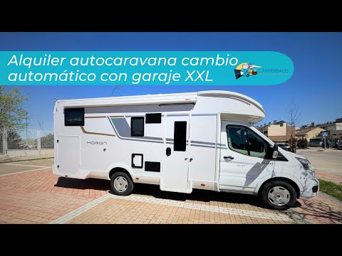 Alquiler Autocaravana Perfilada Cambio Automático Garaje XXL