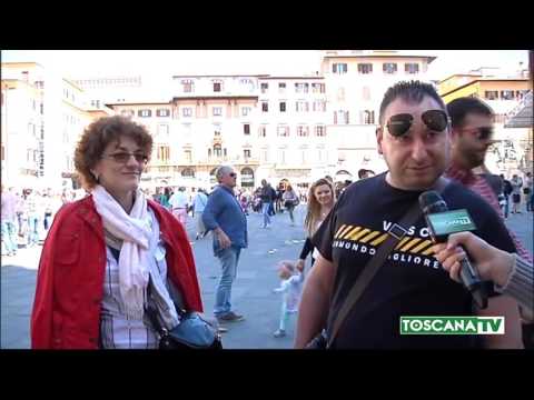 2017-04-17 FIRENZE - BOOM DI TURISTI IN CITTÀ PER PASQUETTA