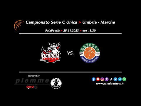 HIGHLIGHTS SERIE C UNICA 2023-2024 - PERUGIA BASKET vs. NUOVO BASKET FOSSOMBRONE