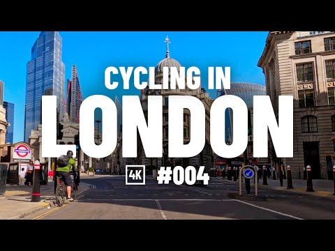 Cycling in London 4K - City of London